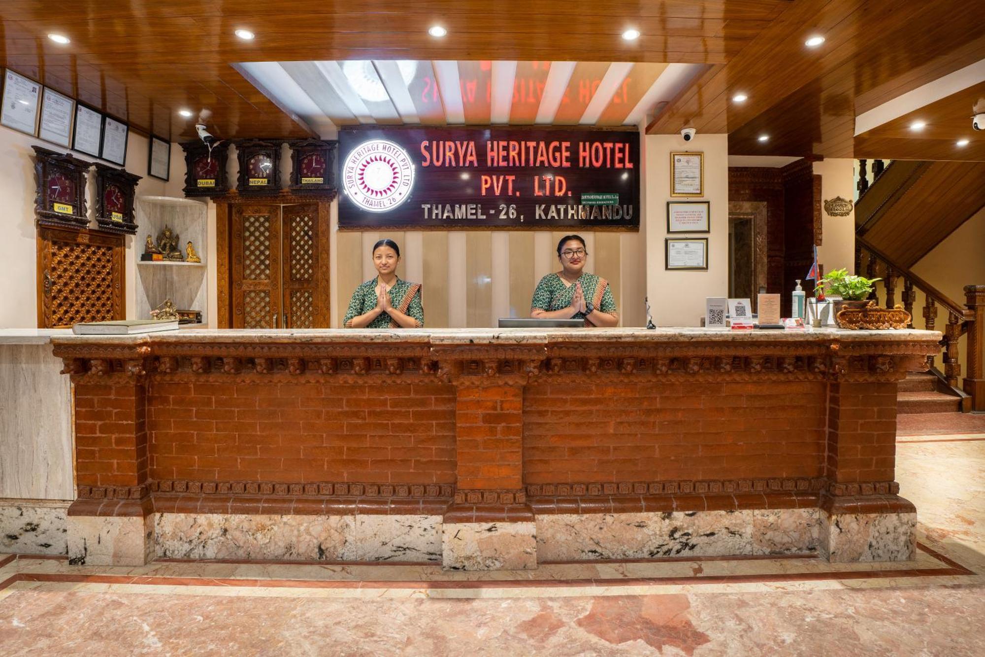 Surya Heritage Hotel Kathmandu Exteriör bild