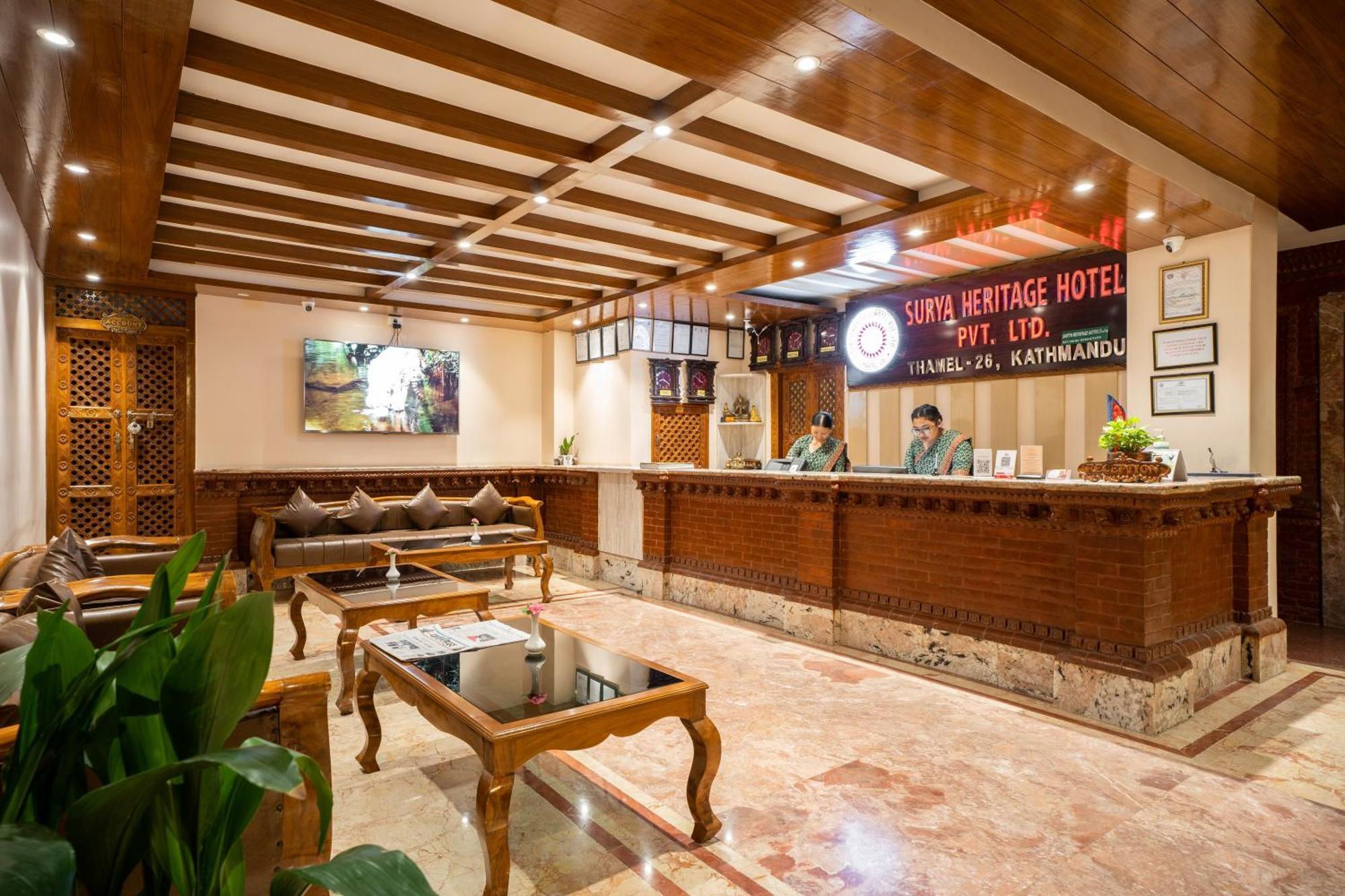 Surya Heritage Hotel Kathmandu Exteriör bild
